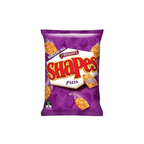 SHAPES SNACKS PIZZA 70GM