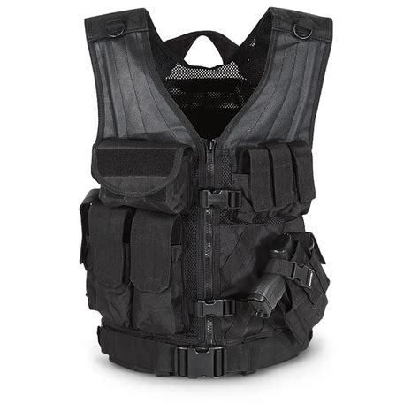 Army Surplus Vest Black Widow - Army Military