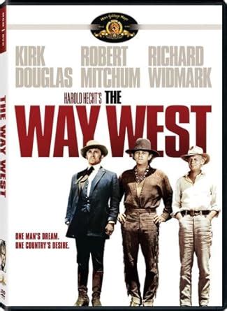 Amazon.com: The Way West [DVD] : Kirk Douglas, Robert Mitchum, Richard Widmark, Lola Albright ...