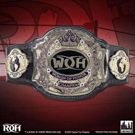 Ring of Honor Women of Honor Championship Adult Size Replica Belt ...