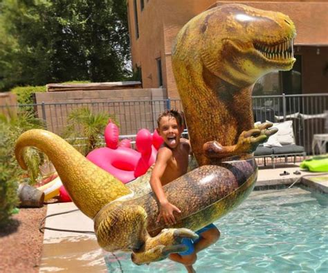 Giant Dinosaur Inflatable Pool Float | Dinosaur inflatable pool, Inflatable pool floats ...