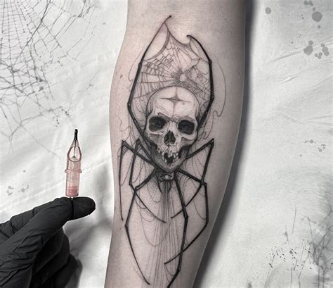 26 Spider Tattoo Ideas For The Creative And Curious