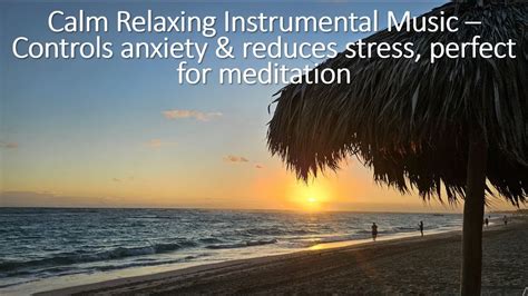 Calm Relaxing Instrumental Music – Controls anxiety & reduces stress, perfect for meditation ...