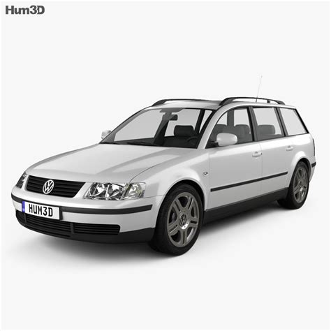 Volkswagen Passat (B5) variant 2005 3D model - Vehicles on Hum3D