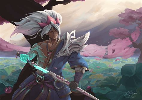 Spirit Blossom Yasuo fanart : r/YasuoMains