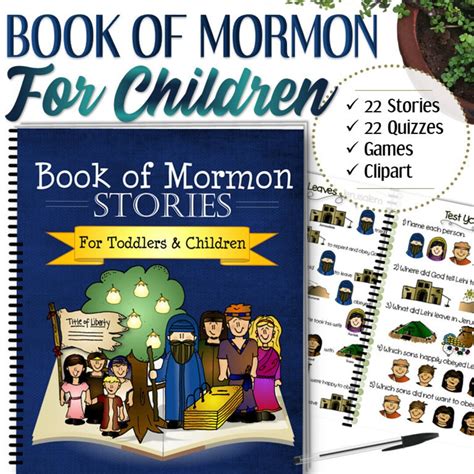 Complete Book of Mormon Stories for Toddlers and Children INSTANT ...