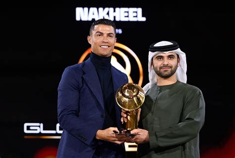 Cristiano Ronaldo (Best Middle East Player) - Globe Soccer Awards