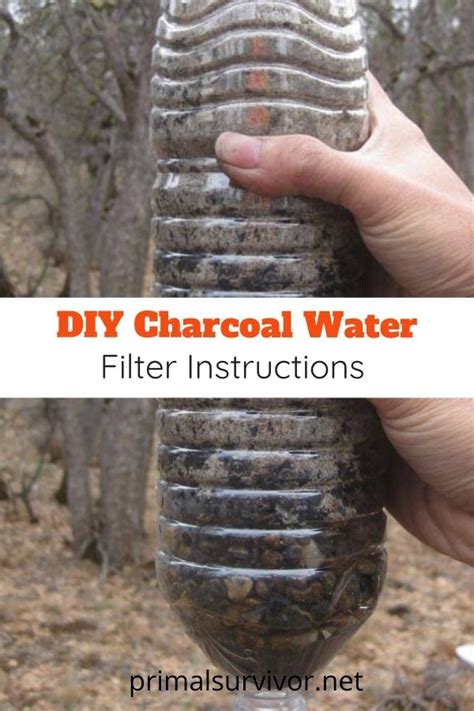 DIY Charcoal Water Filter Instructions