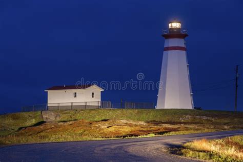 Cape Ray Lighthouse, Newfoundland Stock Photo - Image of america ...