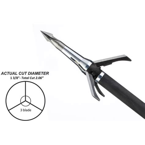 Grim Reaper Pro Series Mechanical Broadhead 125 Grain – High Altitude ...