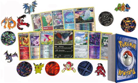 50 Assorted Pokemon Card Pack Lot This Comes With Foils, Rares, Random Pokemon Pin, and Pokemon ...