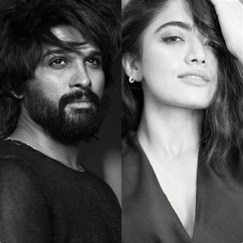 Pushpa: After Allu Arjun, Rashmika Mandanna's monochrome pictures go ...