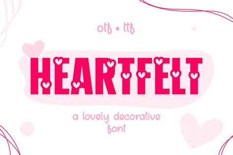 Heartfelt Font by RADesigns21 · Creative Fabrica