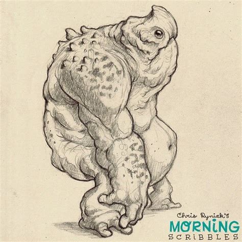 Giant Monster Friday! #morningscribbles | Cute monsters drawings, Monster drawing, Cartoon monsters