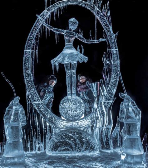 The First Weekend of Ice Carving Is Complete, and These Stunning Images ...