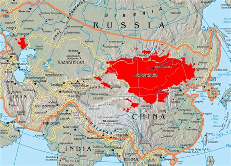 The Mongol Empire of Genghis Khan, Watch The Rise and Fall - Tony Mapped It