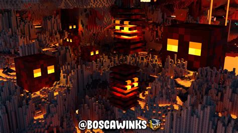 Magma Cube Mob Statues Minecraft Map