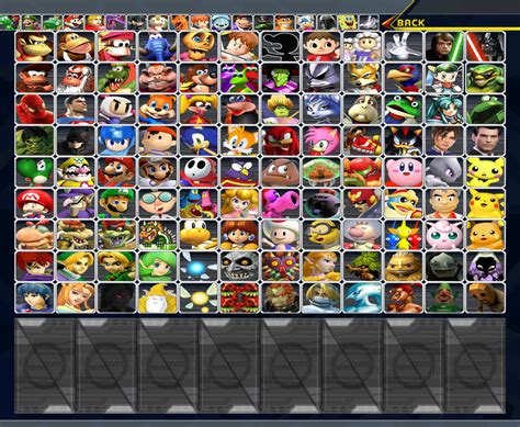 Super Smash Bros. Melee Mega Roster (Restored) by Tomzilladoesartsorta ...