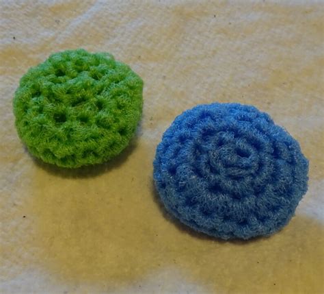 Dish Scrubbies, Set of Five Scrubbies, Nylon Scrubbies, Crocheted Scrubbies, Dish Scrubby ...