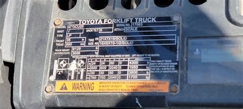 Used 2007 TOYOTA 8FGCU25 Forklift For Sale | Fresno, California, United States | TPI | TPI