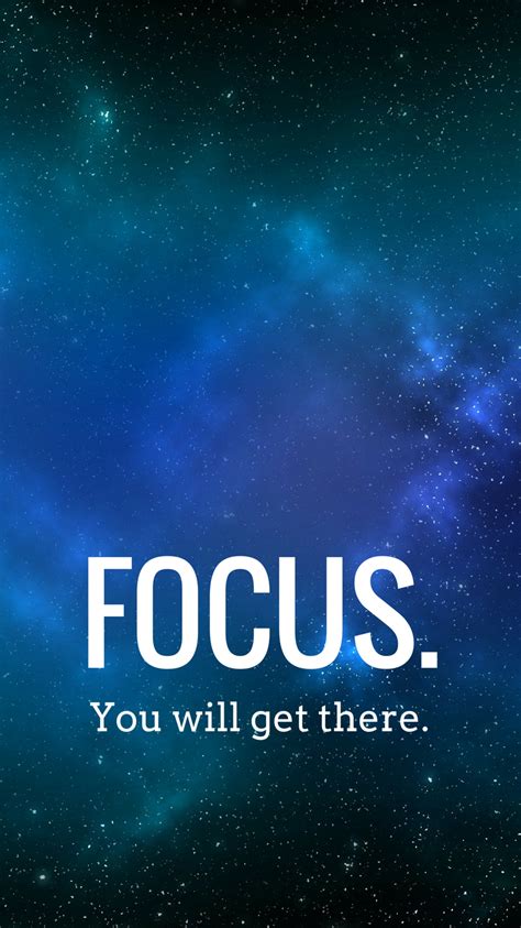 Focus Motivation Wallpaper