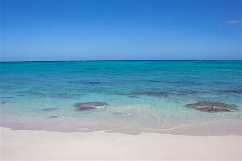 Caves Beach, a tropical escape at the Underground Nassau Caves