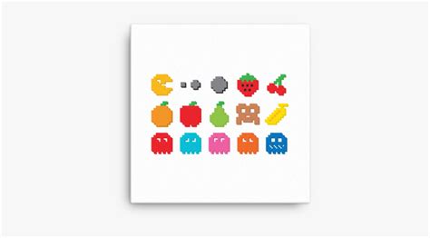 Pac Man Game Fruits, HD Png Download - kindpng