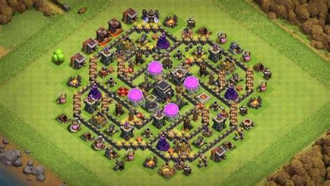 th9 farming base, th9 base copy link, th9 trophy base Town Hall, Clash Of Clans, Towns, Best ...