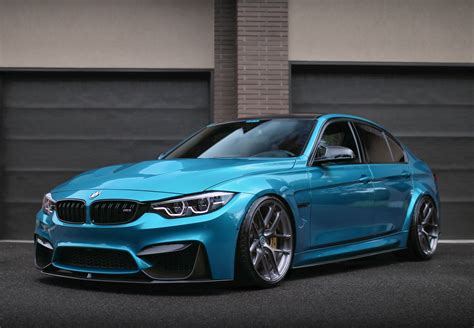 Striking Atlantis Blue BMW F80 M3 With HRE R101LW Wheels | Bmw, Bmw ...