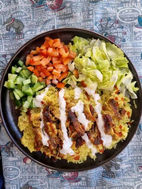 Chicken Shawarma Rice Recipe - The Odehlicious