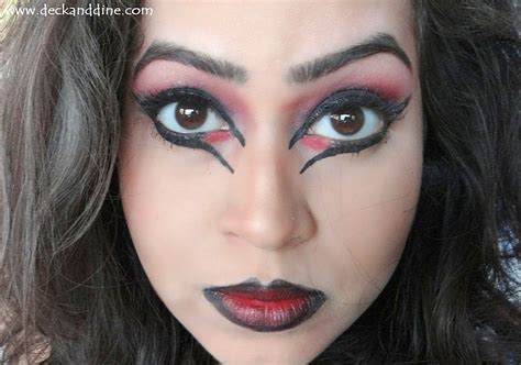 Easy Halloween Witch/Catwitch Makeup Tutorial - Deck and Dine