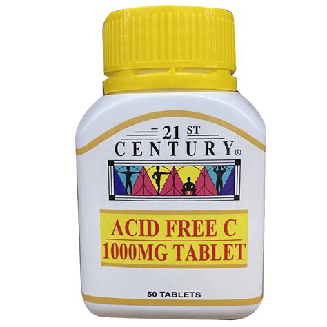 21st Century Acid Free C 1000mg Tablet | Farmasi Irfa