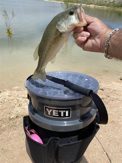 Fishing with YETI I’m loving “THA BUCKET”I didn’t know I needed it until I got one I use it for ...