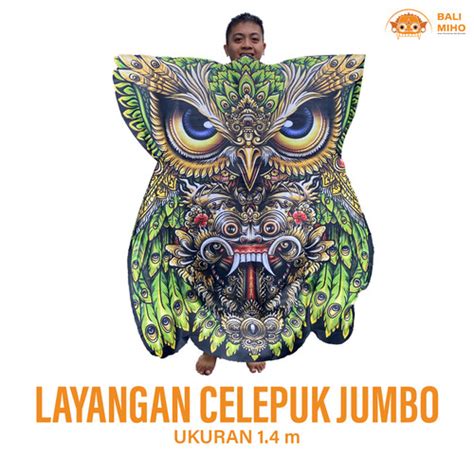 Jual Layangan Celepuk Print Jumbo - Layangan Celepuk 1,4 meter ...