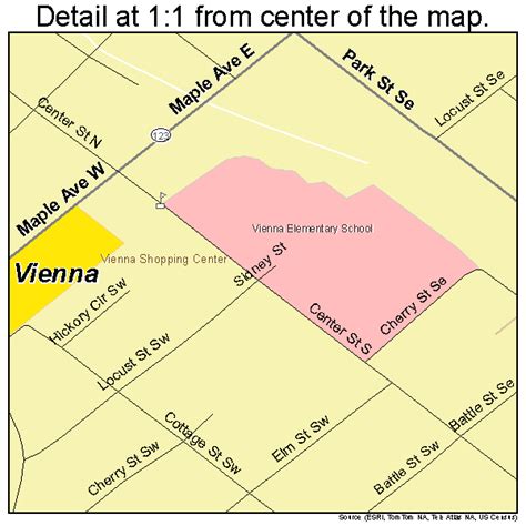 Vienna Virginia Street Map 5181072