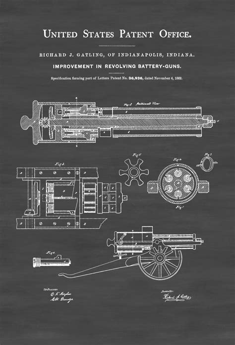 Free Gatling Gun Blueprints - platinummzaer