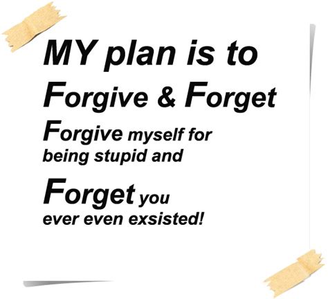 Quotes For All: Forgive and Forget