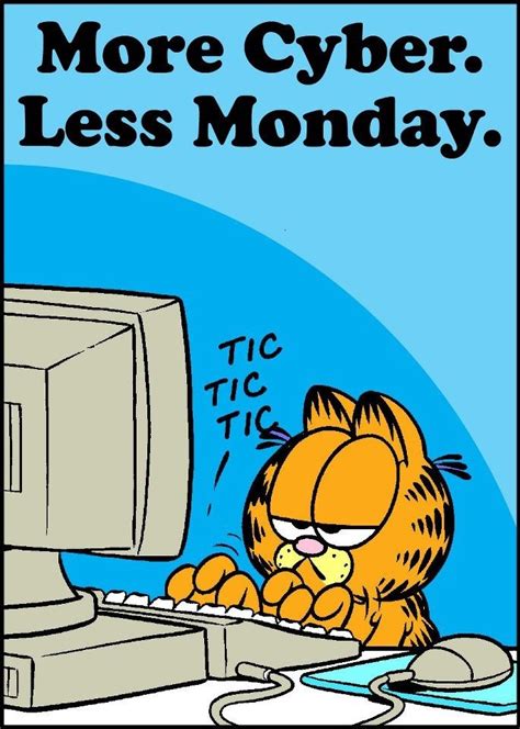 Monday | Garfield and odie, Garfield pictures, Garfield cartoon