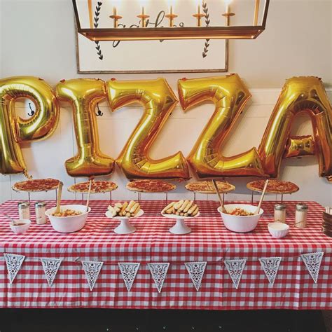 Pizza party! | Kids pizza party, Pizza party birthday, Pizza party decorations