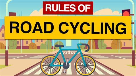 🚴‍♀️ Rules of Road Cycling : Learn How to Cycle on the Road : Cycling Rules 🚴‍♂️ - YouTube