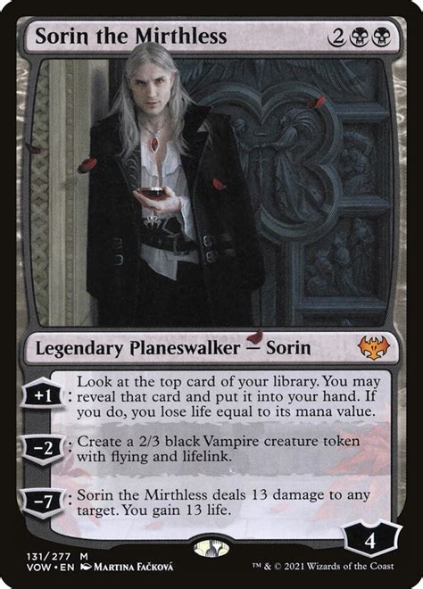 Sorin the Mirthless Combos | EDH-Combos.com