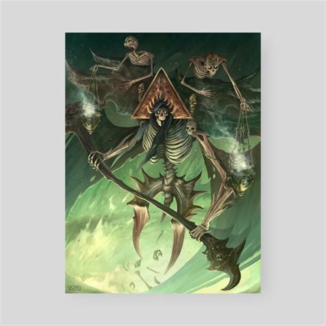 Baldur's Gate 3 | Apostle of Myrkul, an art print by Uchi - INPRNT