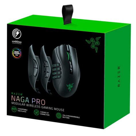 Razer Naga Pro 20000 DPI Wireless Gaming Mouse - Versus Gamers