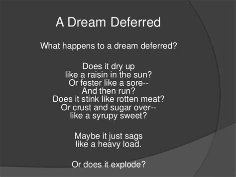 A Dream Deferred