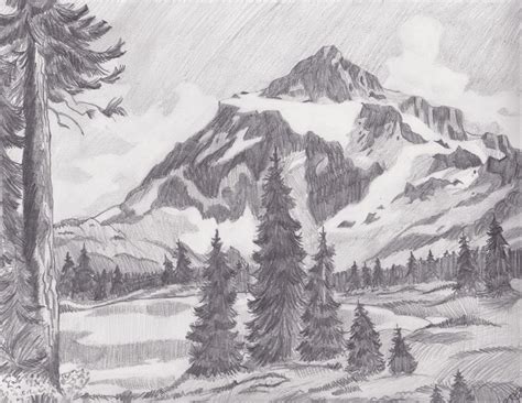 Mountain Landscape by Melmo1123 on DeviantArt