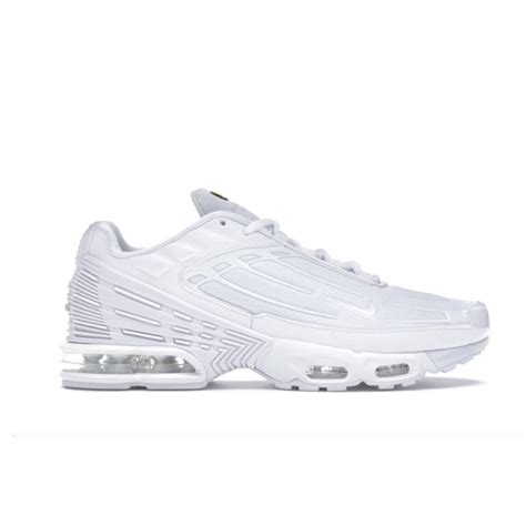 Nike Air Max Plus TN 3 Triple White – Sneakers Discount