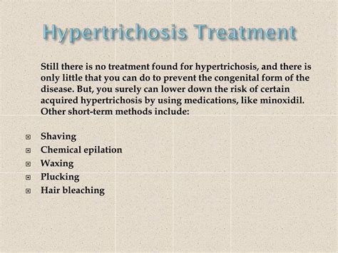 PPT - Hypertrichosis PowerPoint Presentation, free download - ID:7961032