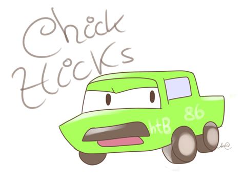 -Cars- Chibi Chick Hicks by Zitronenhamster on DeviantArt