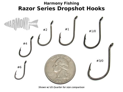 Razor Series DropShot Hooks