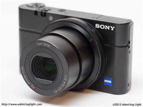 Review: Sony DSC-RX100 - Admiring Light